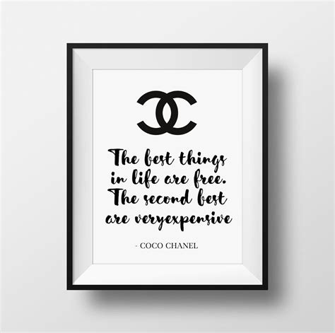 coco chanel wuote|free printable Coco Chanel quotes.